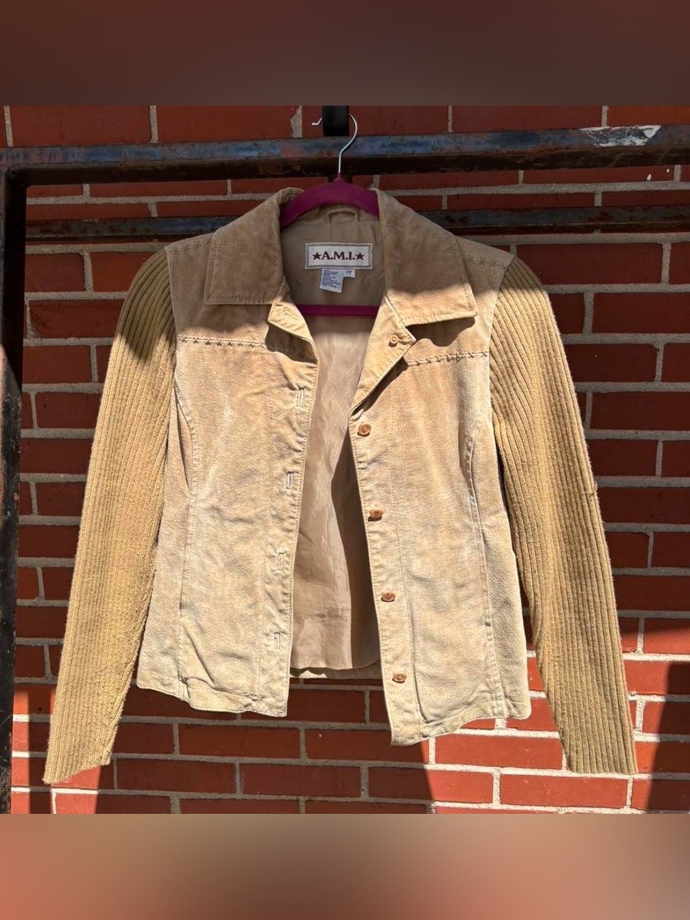 Tan Leather jacket